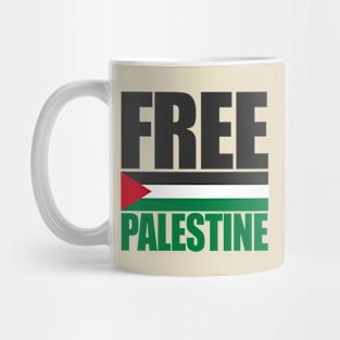 Free Palestine Peace Mug